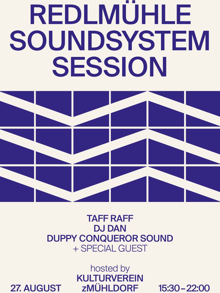 27/08/22; REDLMÜHLE SOUNDSYSTEM&nbsp;SESSION