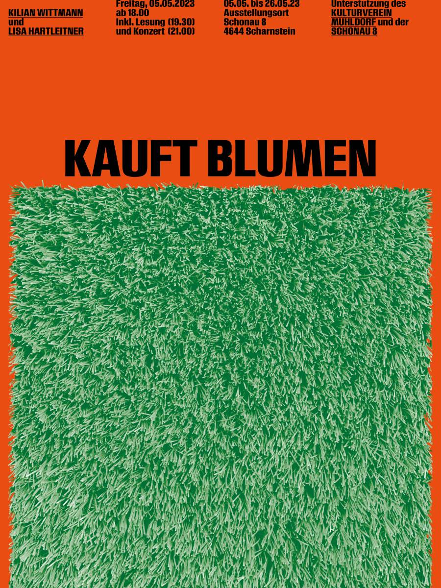 05-26/05/23; Vernissage: KAUFT&nbsp;BLUMEN