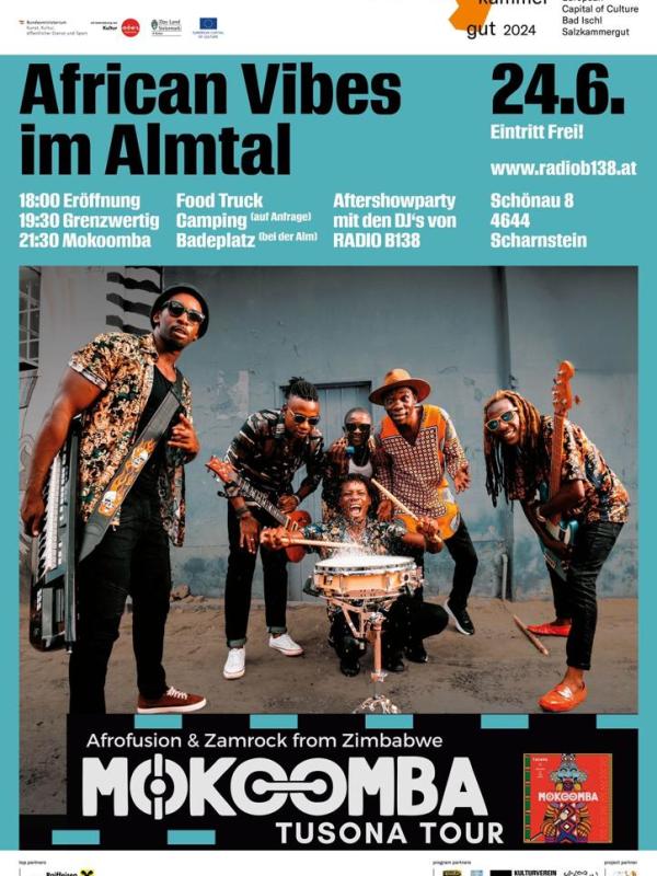 24/06/2023; Konzert: AFRICAN VIBES IM&nbsp;ALMTAL